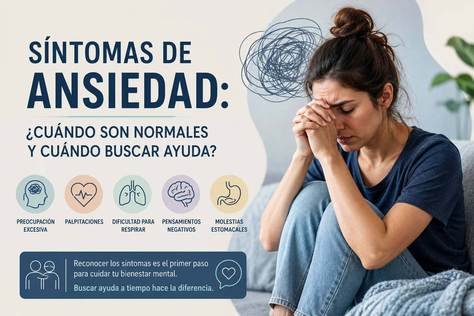 Síntomas de ansiedad cuándo son normales y cuándo buscar ayuda